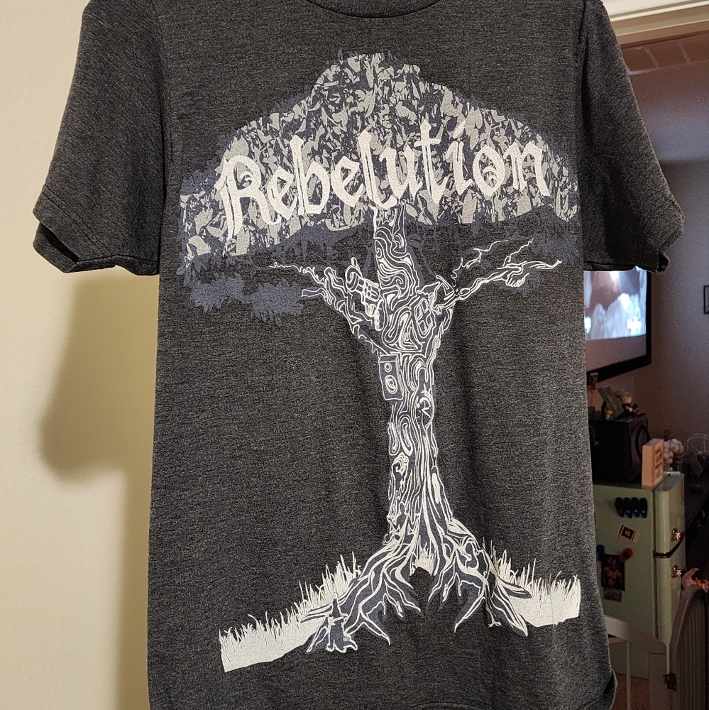 Rebelution band Bright Side of Life concert T-Shirt Reggae Positive vibes top